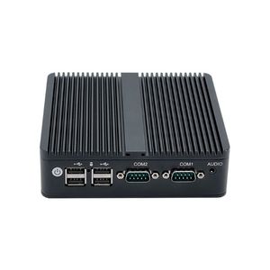 3年間の保証最も安いファンレスLinuxUbuntuミニPCデュアルLANクアッドコアJ1900N2840KIOSK産業用デスクトップコンピューター - Product Image 1