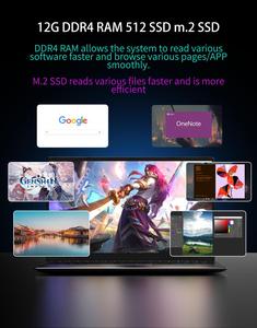Intel Celeron N5095 Laptop Wholesale Slim Portable Win 10 Win 11 Cheap Student Laptop <strong>Computer</strong> for Business Office - Product Image 3