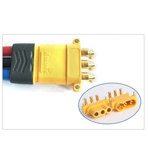 Orijinal Amass sağ açı MR30 MR30PW 3Pin yatay PCB konektörü erkek kadın 3 Pin MR30PW-M MR30PW-F fiş adaptörü için kurulu - Product Image 6