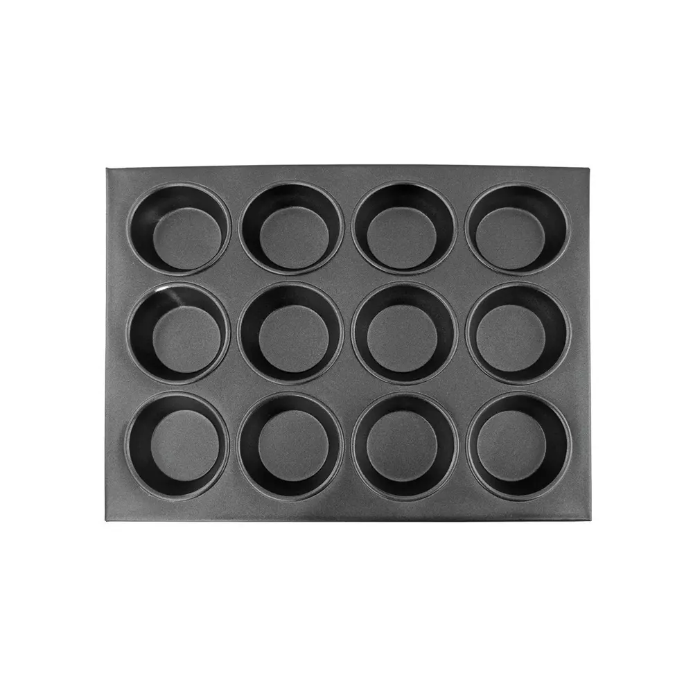 12 30 tazas Alusteel antiadherente Mini Muffin Baking Pan/molde