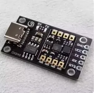 GY-25T 6DOF 6軸シリアルポートI2Cジャイロスコープ加速角度傾斜センサーモジュールArduino互換IC GY-USB-01 - Product Image 1