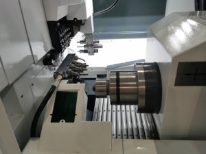 High-precision Three-<strong>axis</strong> Swiss Type <strong>CNC</strong> <strong>Lathe</strong> CK1107 Double Spindle Swiss Type <strong>CNC</strong> <strong>Lathe</strong> for Small to Medium-sized Parts - Product Image 4