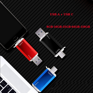 100% orijinal orijinal Usb Flash sürücü 2 1 Otg Usb Flash sürücü 16GB 32GB 64GB 128GB Flash bellek Usb 3.0 tip c Pendrive - Product Image 5
