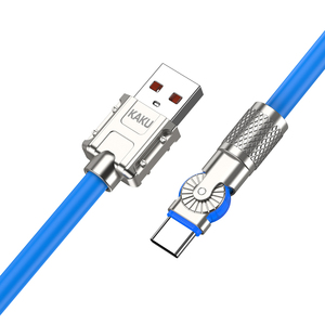KSC-958 KAKUSIGA Rotatable ku serisi çinko alaşımlı tip-c dönebilir şarj kablosu dairesel mıknatıs tasarımı - Product Image 3