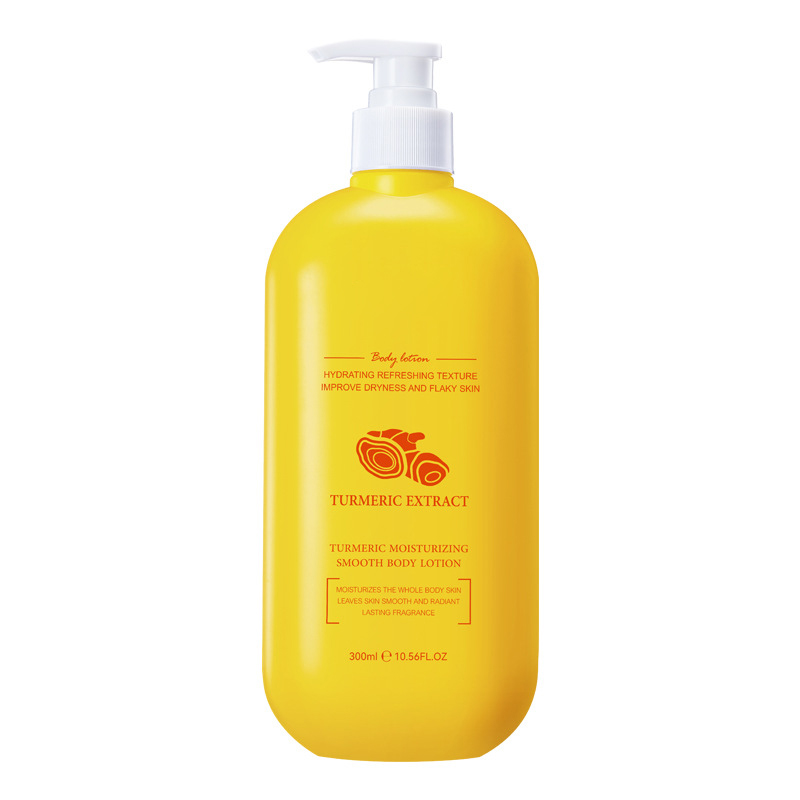 Lait corporel au curcuma