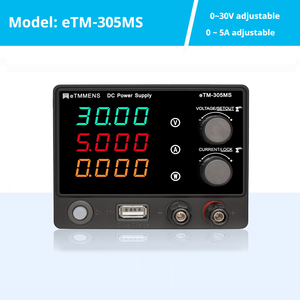 ETOMMENS ETM-305MS <span class=keywords><strong>30V</strong></span> 5Aミニマイクロ調整可能電源120V/220V産業用<span class=keywords><strong>LED</strong></span>およびラボシングル出力用