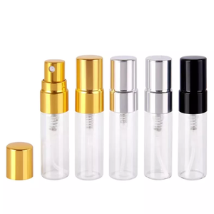 Hot Sale <strong>Empty</strong> 3ml 5ml <strong>10ml</strong> Glass Spray Perfume Bottle Small Refillable Fragrance Atomizer Mini Samples With <strong>Box</strong> Black White - Product Image 2