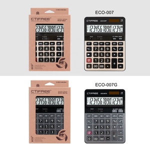 Calcolatrice aziendale elettronica per ufficio calcolatrici personalizzate 14 passaggi 120 digitali controllare corretta calcolatrice energia solare - Product Image 6