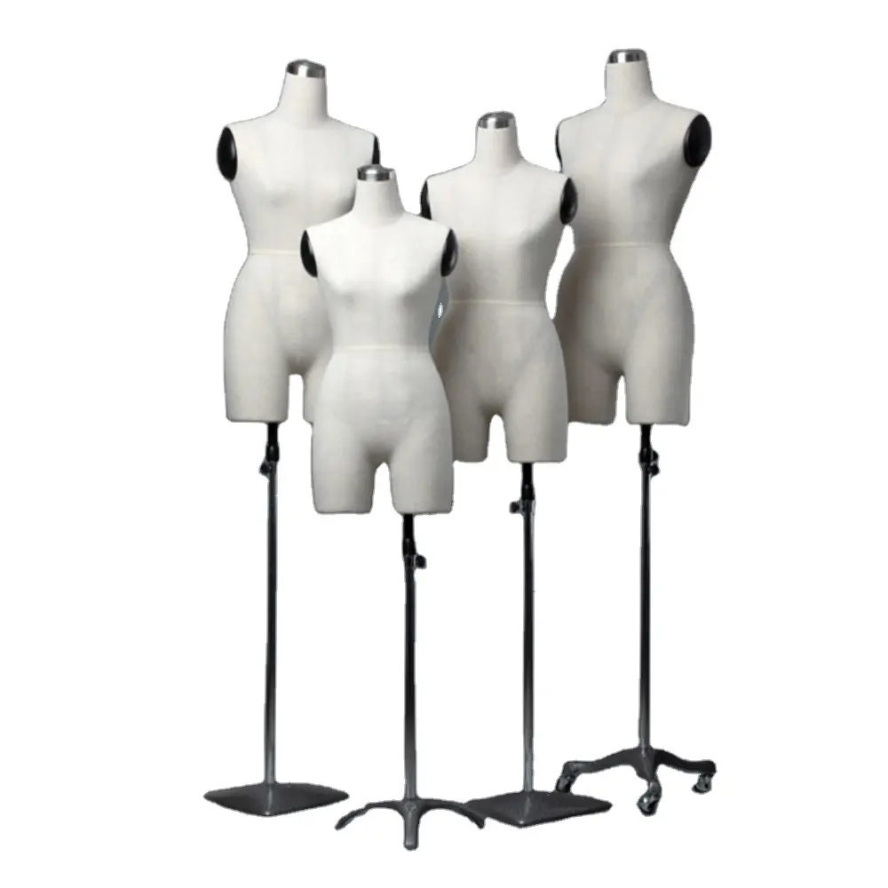 Großhandel verstellbare Schneider Pin-Typ drapierende Kleidung Schaufenster puppen weibliches Kleid Form Frauen Modedesign Schaufenster puppen