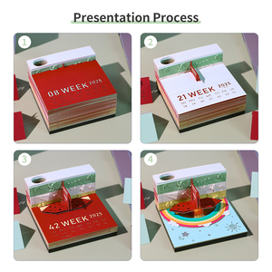 <strong>Paper</strong> Folding Bird <strong>Notepad</strong> <strong>Block</strong> 3D <strong>Paper</strong> <strong>Cube</strong> Notes Weekly Calendar Planner <strong>Notepad</strong> <strong>Paper</strong> <strong>Block</strong> With Gift Box - Product Image 5