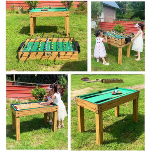 Factory Directly Sale Good Price 10 in 1 4FT Kid's Play Indoor <strong>Multi</strong> <strong>Functions</strong> <strong>Game</strong> Billiard <strong>Table</strong> - Product Image 2