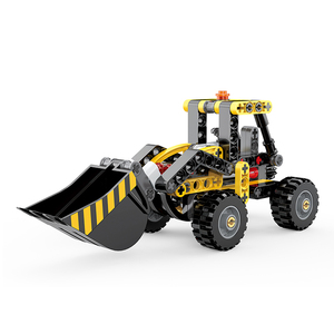 COGO Khối Xếp Hình Giáo Dục Bằng Nhựa Xe Kỹ Thuật Thành Phố 3 Trong <span class=keywords><strong>1</strong></span> Đồ Chơi Xếp Hình Tự Làm Cho Trẻ Em - Product Image 4