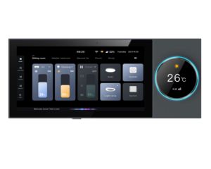 Popolare sistema di casa intelligente Tuya zigbee 250V pannello di controllo centrale luce interruttore Dimmer controllo automazione Touch Screen interruttore a parete - Product Image 5