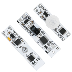 Cierre de puerta, luz LED abierta, encendido y apagado inteligente, barrido de ondas sin contacto, espejo de mano, módulo de Sensor de movimiento PIR táctil, interruptor inductivo atenuador - Product Image 1