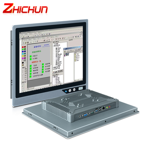 Interruptor USB frontal Botón de reinicio Diseño Panel industrial PC Máquina de automatización Pantalla Tableta resistente - Product Image 3