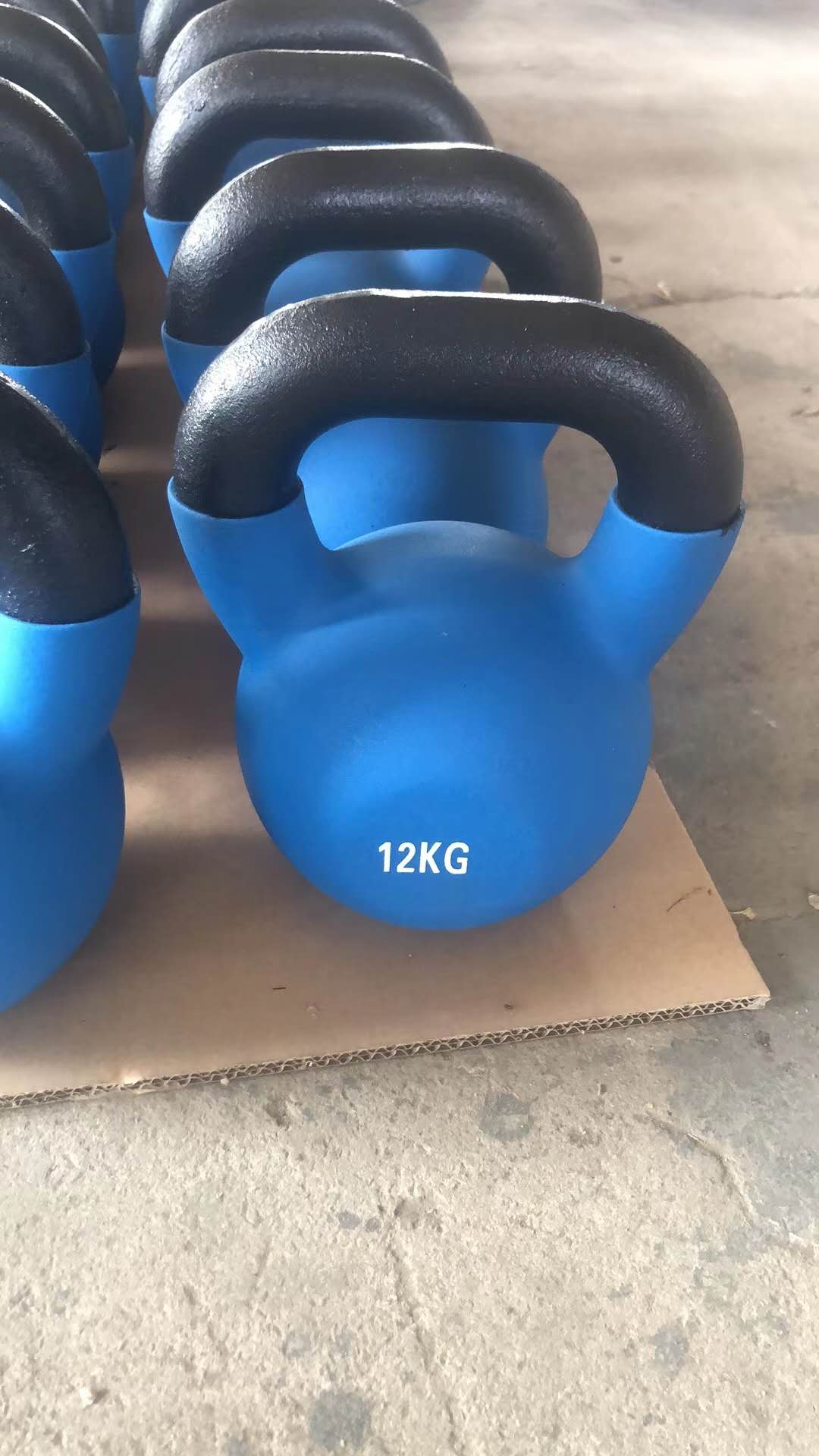 Formation faite sur commande Kettlebell 20kg Pesas Rusas de force de forme physique de maison de fonte 8