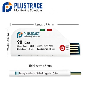 PLUSTRACE G1-V0 USB <strong>Temperature</strong> <strong>Data</strong> <strong>Logger</strong>,PDF Report <strong>Temperature</strong> Recorder for Cold Chain. - Product Image 2
