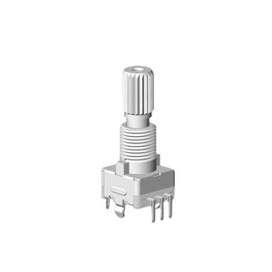 Wasserdichter Drehgeber EC11 EC09 Druckknopf schalter Metallwellen-Impuls signal ausgang für das Audiosystem des Fahrzeug-Haushalts geräts - Product Image 1