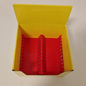 Fabrika fiyat özelleştirilmiş geri dönüşümlü hediye kutusu taşınabilir oluklu kutuları ambalaj satılık geri dönüşümlü malzemeler ile yapılan - Product Image 5