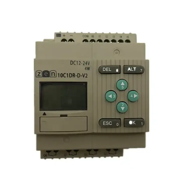 ZEN-10C1DR-D-V2 เซนเซอร์ CPU PLC โปรแกรมควบคุมโลจิกดิจิตอล I/O เครื่องนับความเร็วสูงหน่วยสต็อก cp1l m60dra