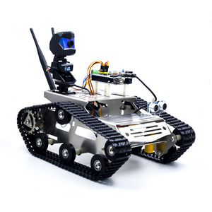 Wireless Wifi manipolatore Robot Car con Arm Vehicle Robotics Camera Educational Kit TUTORIAL compatibile con Arduino IDE