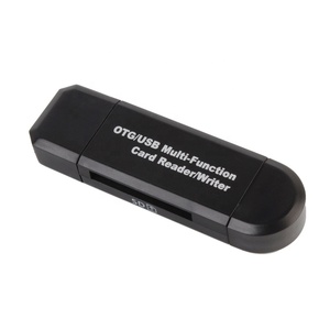 Cantell 3合1 OTG微型USB集线器旧安卓微型usb读卡器适配器V8 TF XD CF SD智能卡读卡器 - Product Image 6