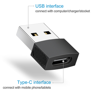 USB Typ C Adapter für Tablet Laptop Handy 6A OTG Ladekabel Daten übertragung Konverter Kopf DC Ausgang - Product Image 6