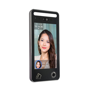 Controllo accessi di sicurezza lettore di schede biometrico con grande capacità e 200W Dual Camera macchina di controllo di accesso telecamera dal vivo - Product Image 3