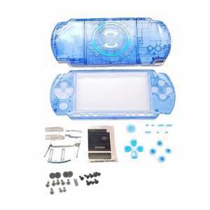 เคสครอบปลอกหุ้มเคสสำหรับ3000 PSP ที่ครอบด้านหน้าและด้านหลังแบบ DIY เคสทดแทนสำหรับ PSP 3000