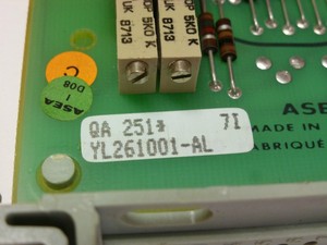 Nuevo y Original Plc YL261001AL QA 251 PLACA DE CIRCUITO YL261001AL Controlador de programación PLC - Product Image 2