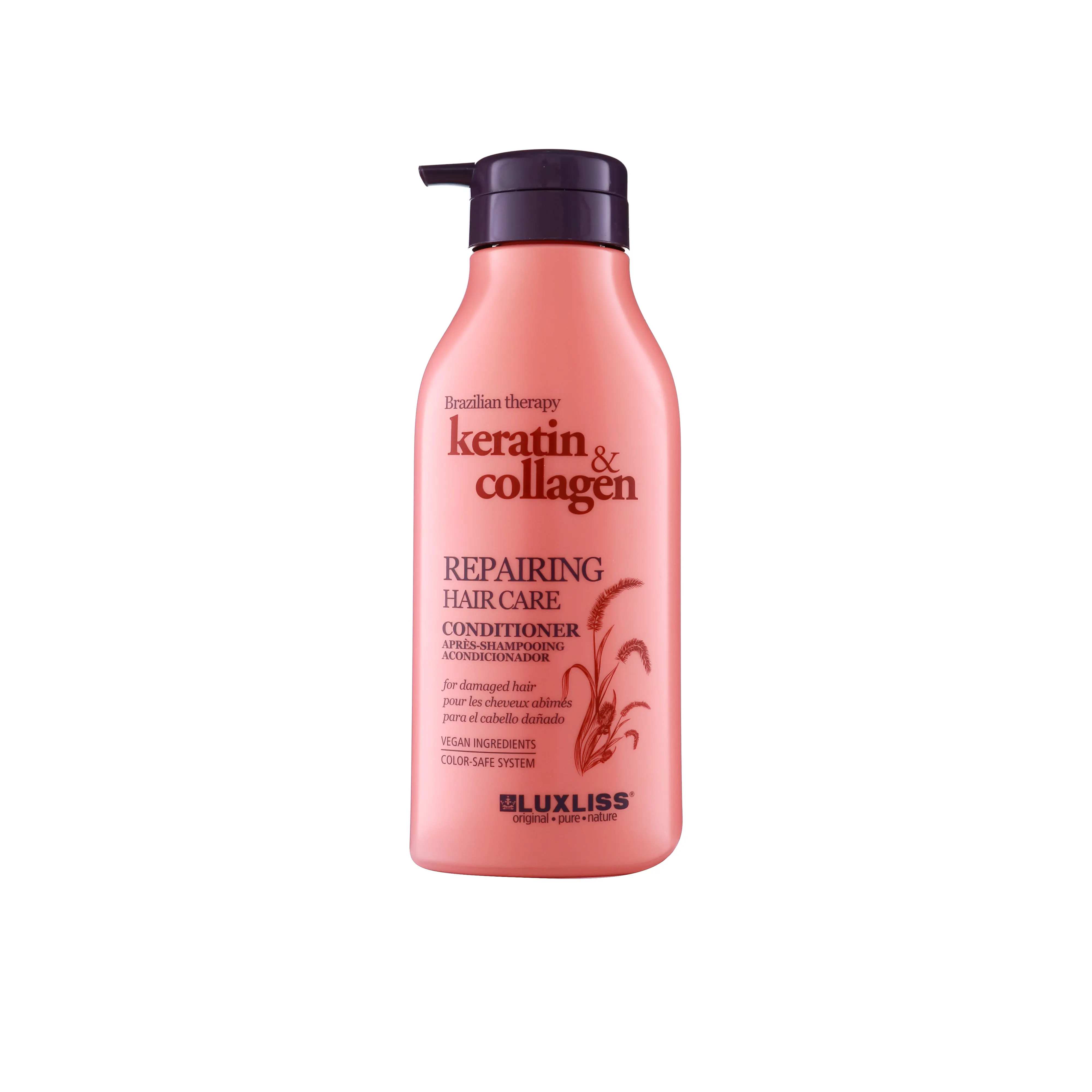 Shampoo de tratamento capilar, shampoo de seda novo com queratina funcional de alta qualidade