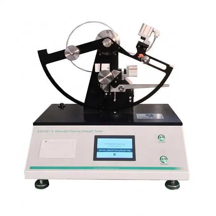 Mukavemet gözyaşı kağıt direnci filmi dijital elektronik Elmendorf yırtılma Test cihazı Test cihazı Test