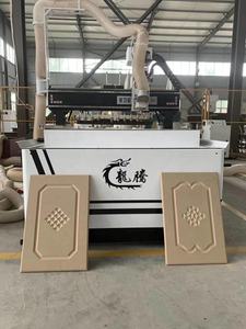2024热卖自动换刀数控刳刨机1325 8pcs线性刀库2d 3d数控铣床ATC木工刳刨机 - Product Image 3