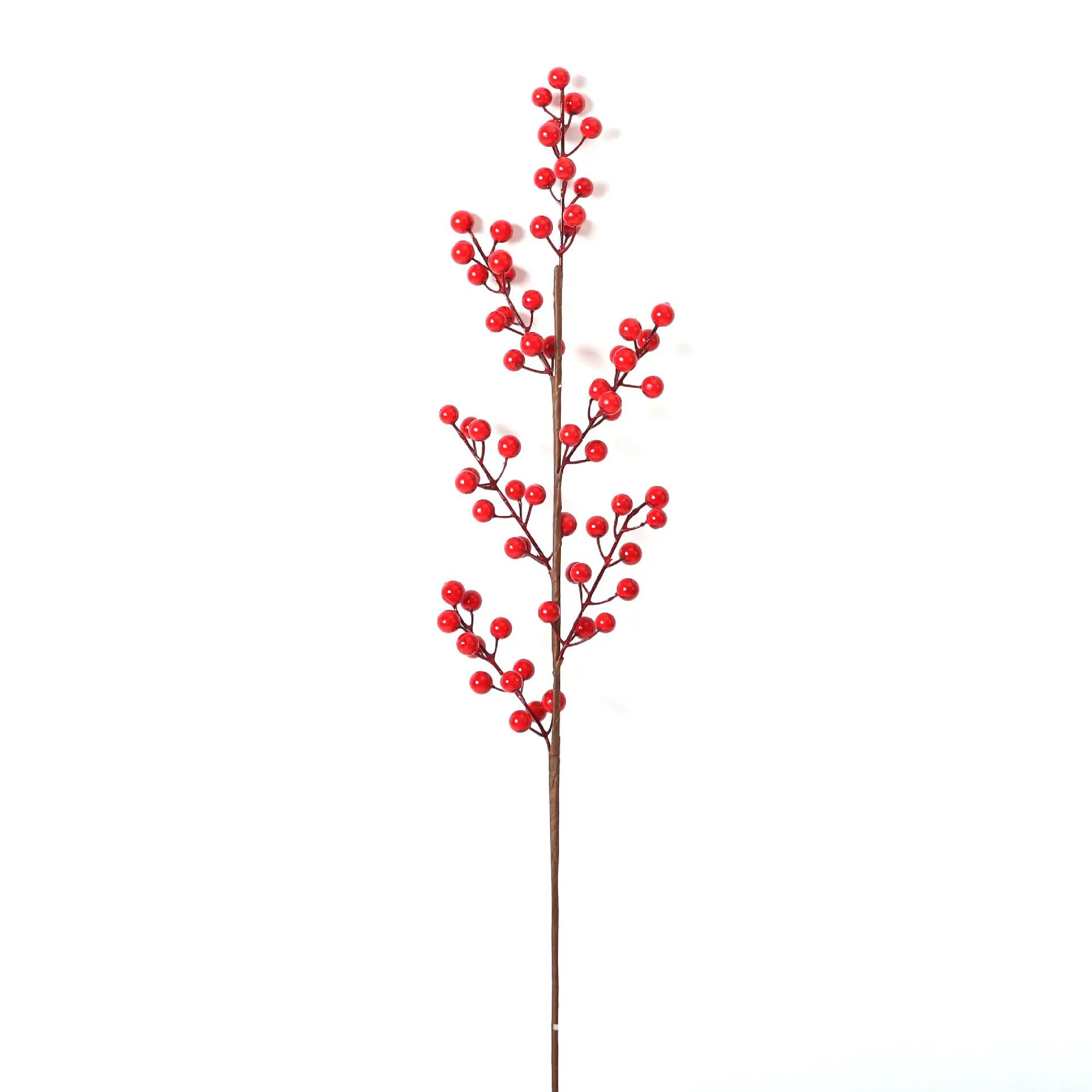 Capodanno cinese natale artificiale bacca di fagioli rossi pianta e ornamenti palla di fiori set di decorazioni per matrimoni per feste