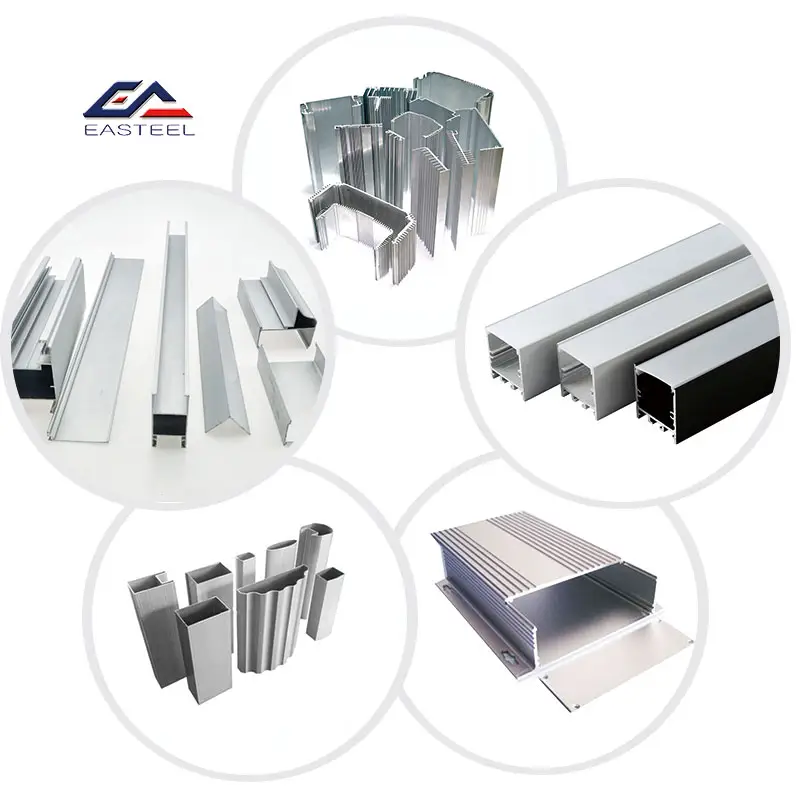 Китайский поставщик Perfil De Aluminio 6063 анодированный алюминиевый каркасный профиль заводская цена изготовленные на заказ Алюминиевые экструзионные профили