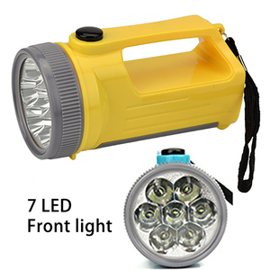 卸売プロモーションOEM安い2in1プラスチック7 Led懐中電灯5 LEDテーブルランプトーチ3 AAバッテリー駆動 - Product Image 3