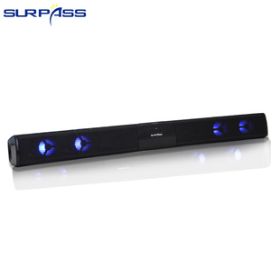 S28E ağır bas ses çubuğu ile ışık ince tasarım soundbar'da mavi-diş ses çubuğu hoparlör radyo TF kart fonksiyonu taşınabilir soundbar'da - Product Image 2