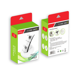 แท่นชาร์จสำหรับ Xbox One S แท่นชาร์จแบบคู่แท่นชาร์จไฟ LED พร้อมสาย USB แท่นชาร์จตัวควบคุมพลาสติกสำหรับ Xbox - Product Image 6