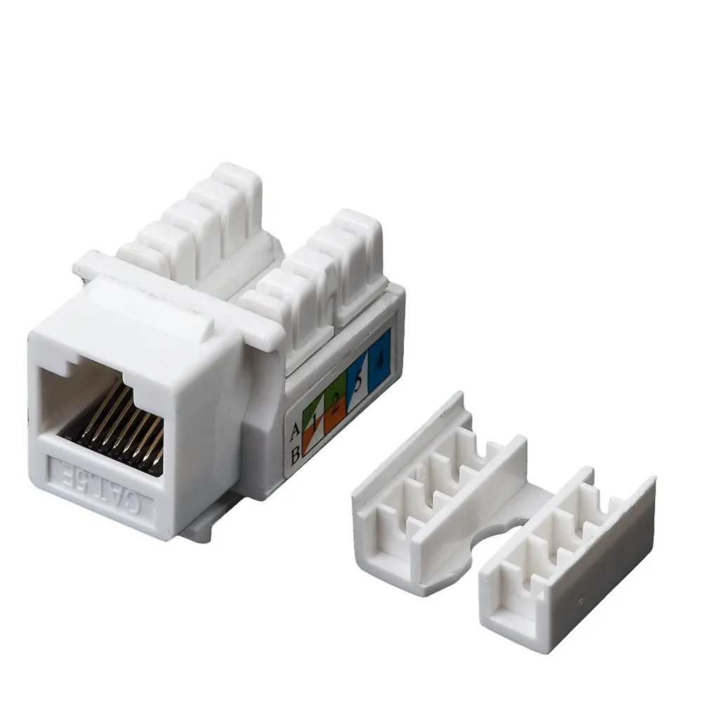 Cables exactos Módulo de red Lan Rj45 Cat5e/Cat6 / Cat5e Keystone Jack