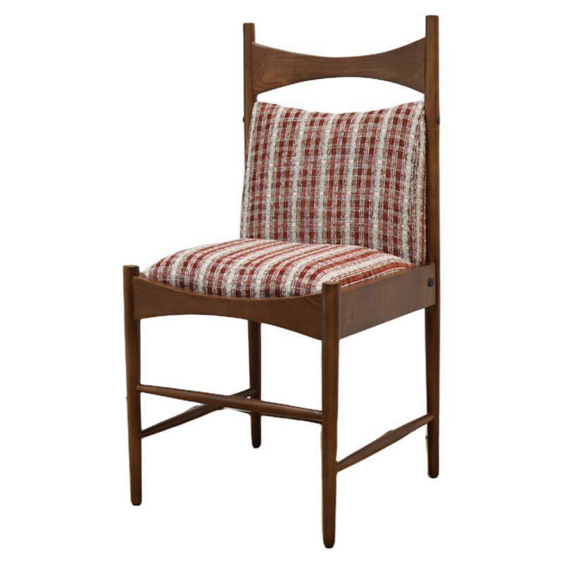 Plaid rouge écossais en frêne couleur noyer
