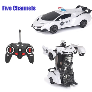 หุ่นยนต์แปลงร่างขนาด1/16 2023รถ RC ควบคุมระยะไกลด้วยไฟ - Product Image 4