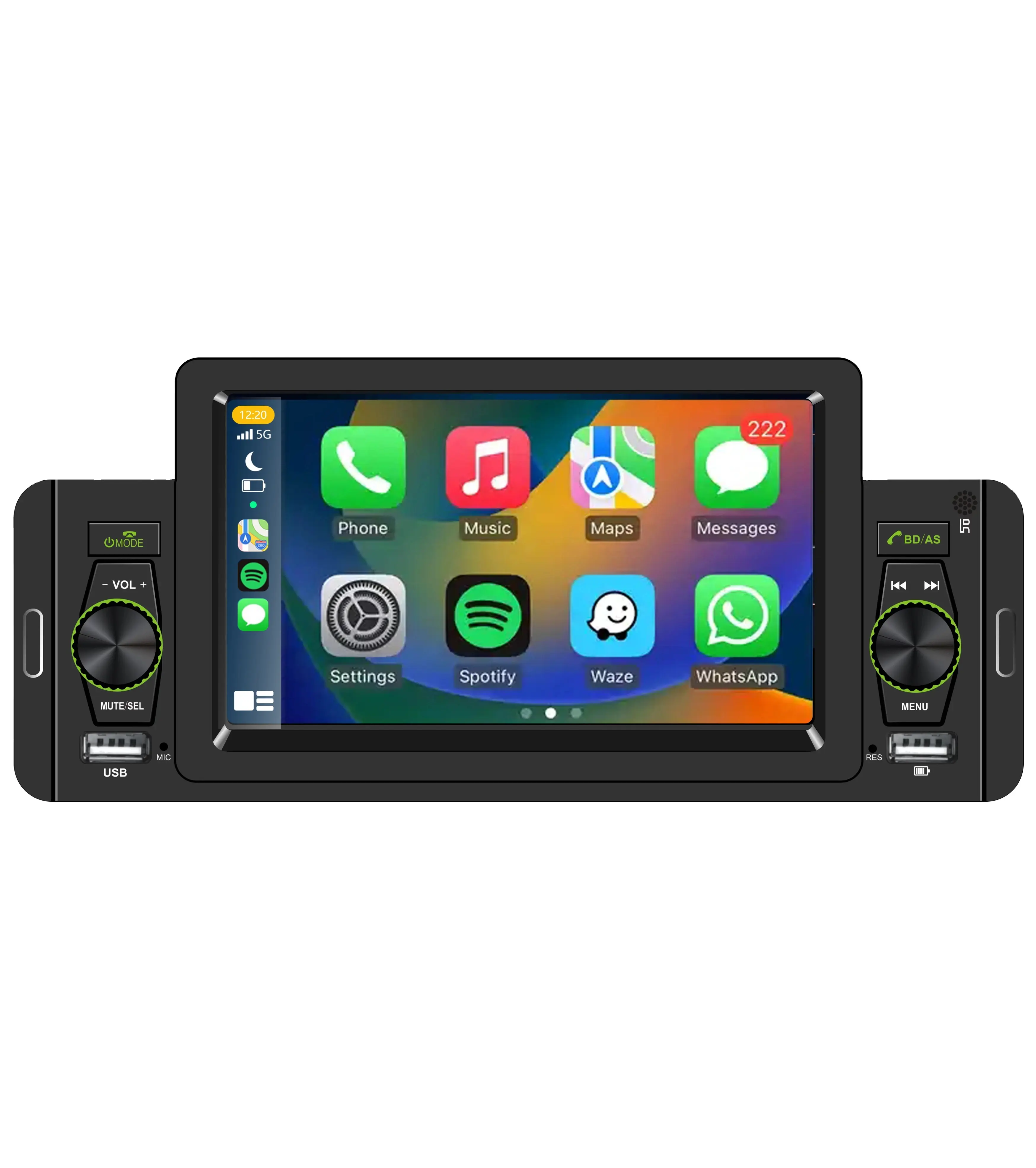 12.3inch Android 11 Car GPS navigation đa phương tiện đài phát thanh DVD Player cho BMW 5 Series F10 F11 2011-2016 CIC/NBT Carplay wifi 4 gam