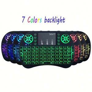 2.4G I8 Mini Wireless Keyboard I8 air Fly Mouse Backlit English Russian Spanish French Remote <strong>Control</strong> for Android Tv Box