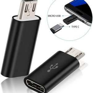 USB C型母到微型公适配器转换连接器支持充电同步 - Product Image 2