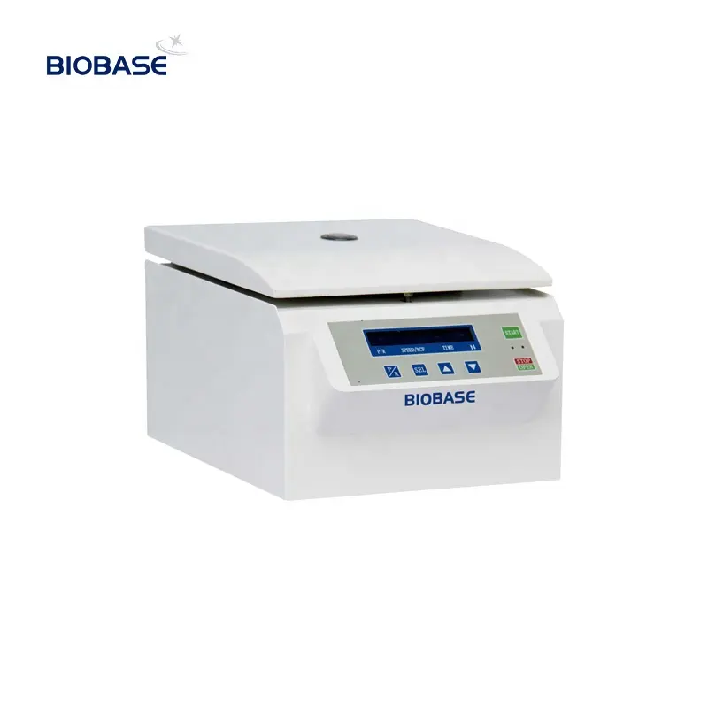 BIOBASE CHINA Usine Vente Directe Hématocrite Centrifugeuse chambre en acier inoxydable LCD affiche BKC-HC12B pour laboratoire