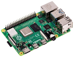 Ahududu Pi 4 nesil B RaspberryPi4 2GB geliştirme kurulu programlama AI başlangıç kiti Python
