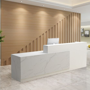 厂家直销可定制公司前台桌子办公室小型接待收银台 - Product Image 2