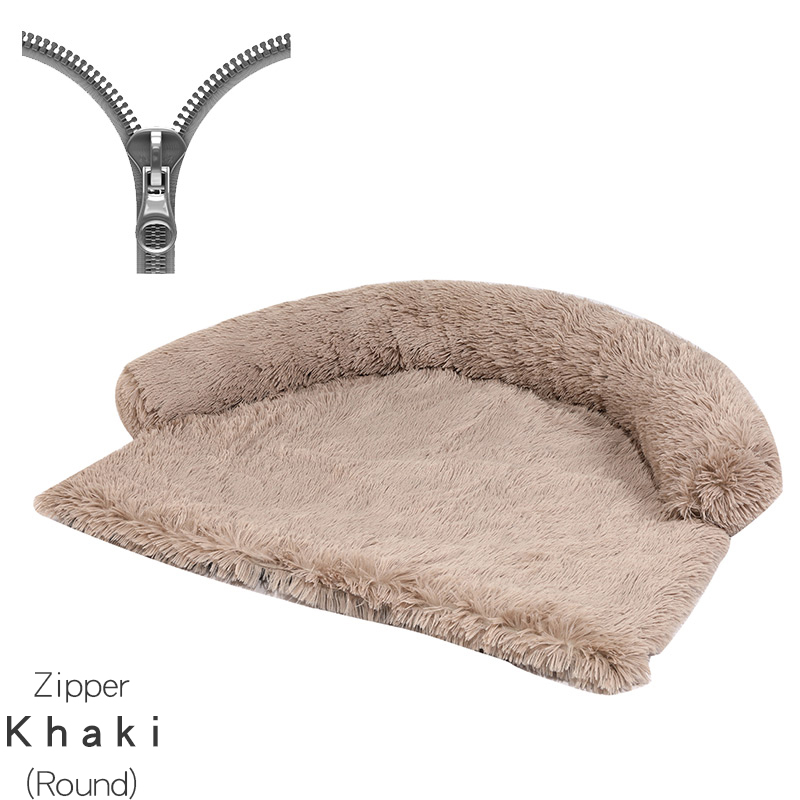Zipper Round Khaki