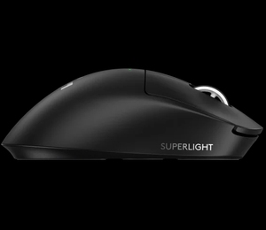 PRO X SUPERLIGHT <strong>2</strong> DEX 60 g LIGHTSPEED Wireless 95 Hours of Battery Life 8000Hz (0.25ms) Report Time Gaming Mouse - Product Image 4