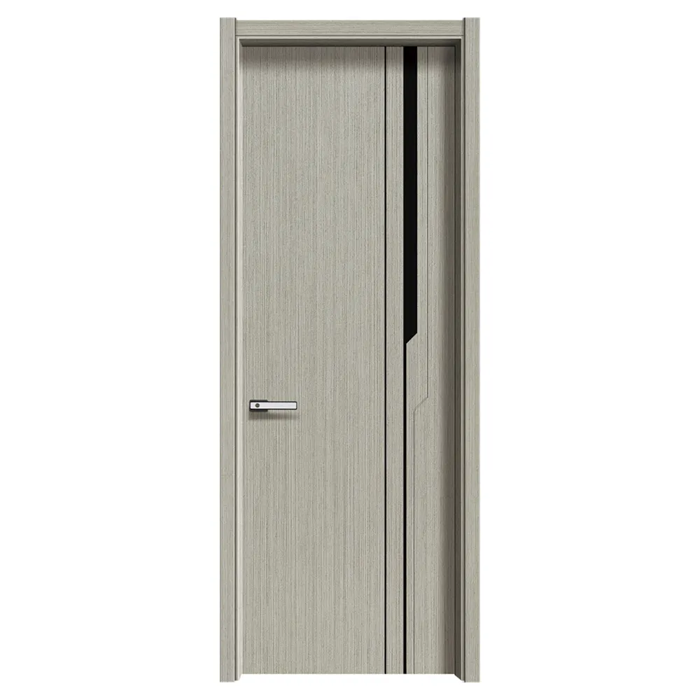 Moderne Türen für das Büro China Holztür Innentüren für Häuser Oberfläche weiße Eiche Massivholzfurnier